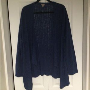 JJill Navy Cardigan